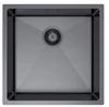 Single-bowl Sink Nayes 44x44 Steel Black Pvd