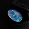 Lab-Created Opal Loose Gemstone 21.80 ct Oval Cut Multi Color October Birthstone for Gem Collections