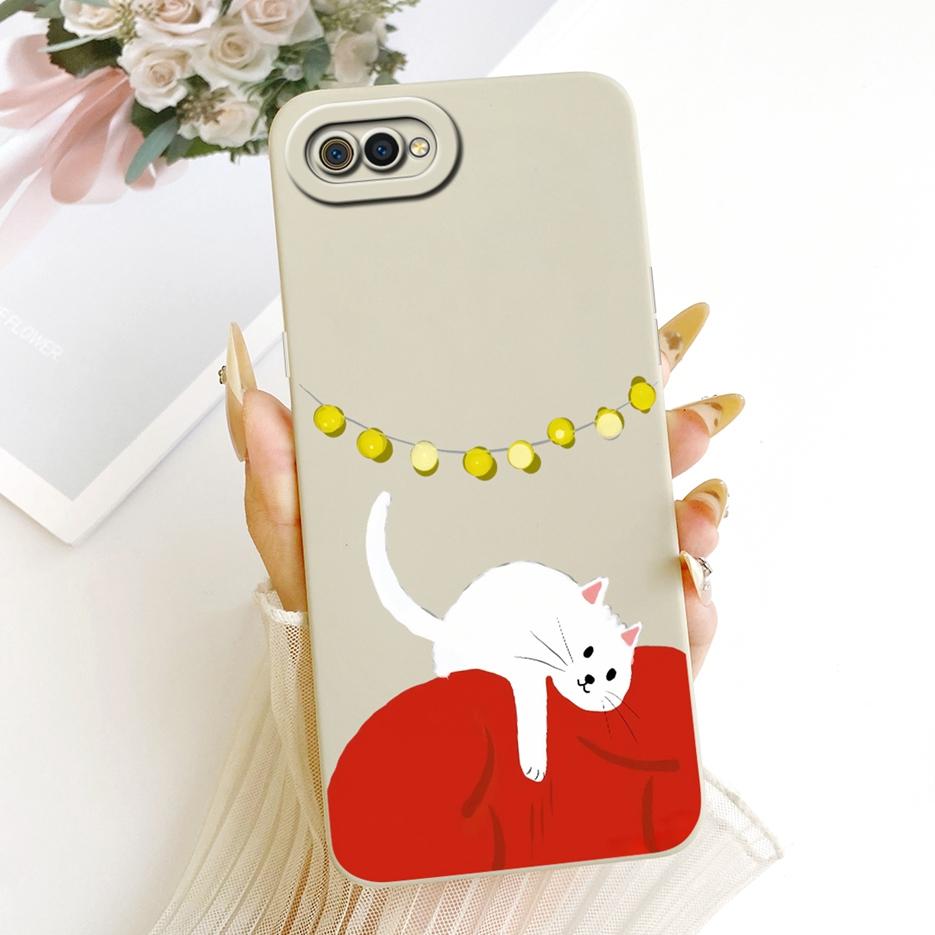 For Realme C2 Case RMX1941 Cute Cat Duck Cartoon Cover Soft Silicone Phone Case For Oppo A1k CPH1923 OppoA1k RealmeC2 Funda Bags