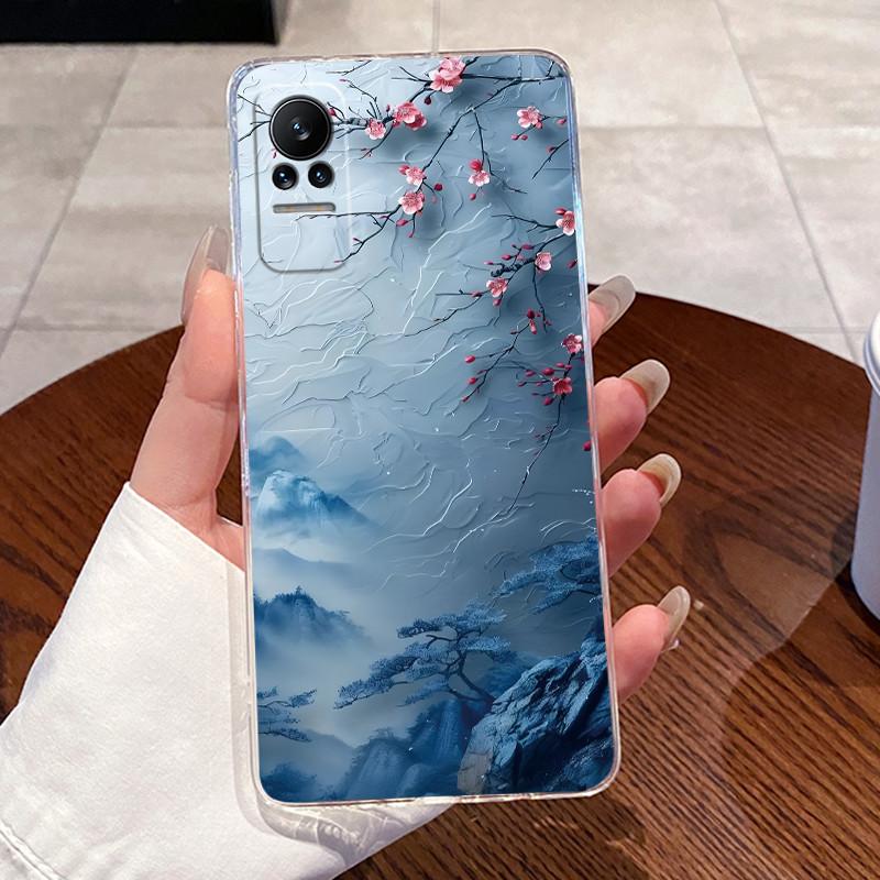 Casing For Xiaomi Mi Civi / 1S Ultra Thin Clear Transparent Aesthetic Cute Cat Astronaut Phone Case Back Protective Cover Shell