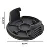 100% Brand New Spool Cover Accessories Black Dust-proof Part