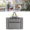 92MF Borsa Portatile per Pittura ad Acquerello Borsa per Disegno Borsa per Trasporto Custodia Organizer Piccolo Fascicolo per Arte con Manico Per Opere d'Arte Tela