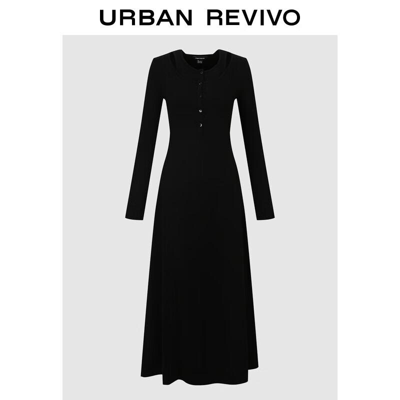 

UR Women s Casual Faux Two-Piece A-Line Dress L