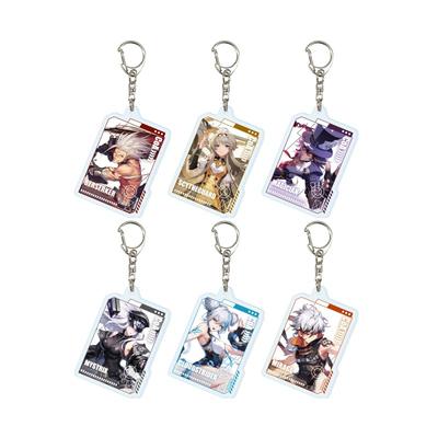 Crystal of Atlan 01 [Official Illustration] Acrylic Keychain Complete Set (Box of 6)