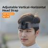 Camera Headband Head Strap for First Person Shoot Elastic Support 90Degree Tilt Adjustment and 360°Swivel Action Tilt