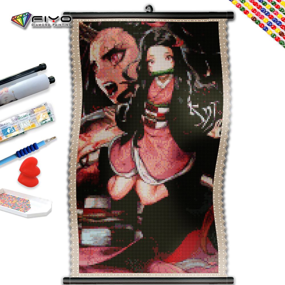 

5D DIY рамка полная квадратная круглая милая девушка алмазная живопись мультфильм портрет вышивка мозаика картины из стразов настенное искусство