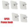 Multi-Function Multiple SpecificationsTransparent Strong Self  Adhesive Wall Hooks Multi-Purpose Wall Hook Key Holder