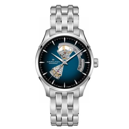

Hamilton Jazzmaster Open Heart Automatic Watch H32675140 Unisex [Official Import] with Official Warranty