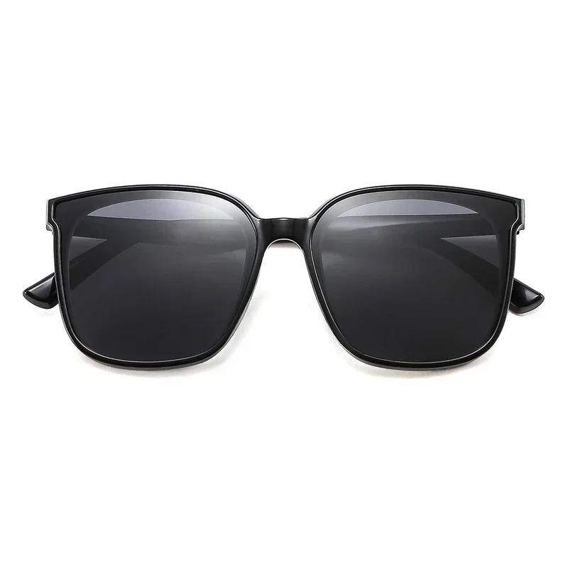 Trendy UV400 Sunglasses for Men Fashion Retro Square Polarized Sun Glasses Eyewear Male Women Vintage Myopia Eyewear0-1.0-4.0