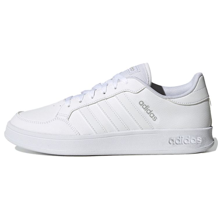 Adidas Neo Breaknet Comfortable Shock Absorption Versatile Durable Breathable Low-Top Skate Shoes Men Sneakers White FX8709
