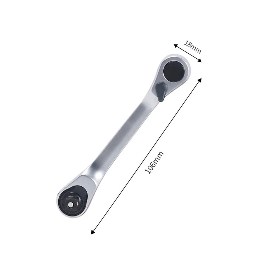 Mini Torque Ratchet Wrench 85mm/100mm Socket Wrenches Repair Tool Magnetic Ratchet Socket Spanner Remover Hand Tools