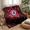 Coperta in Flanella con Stampa Aston Villa, Morbida Calda Leggera Coperta da Divano Letto Campeggio