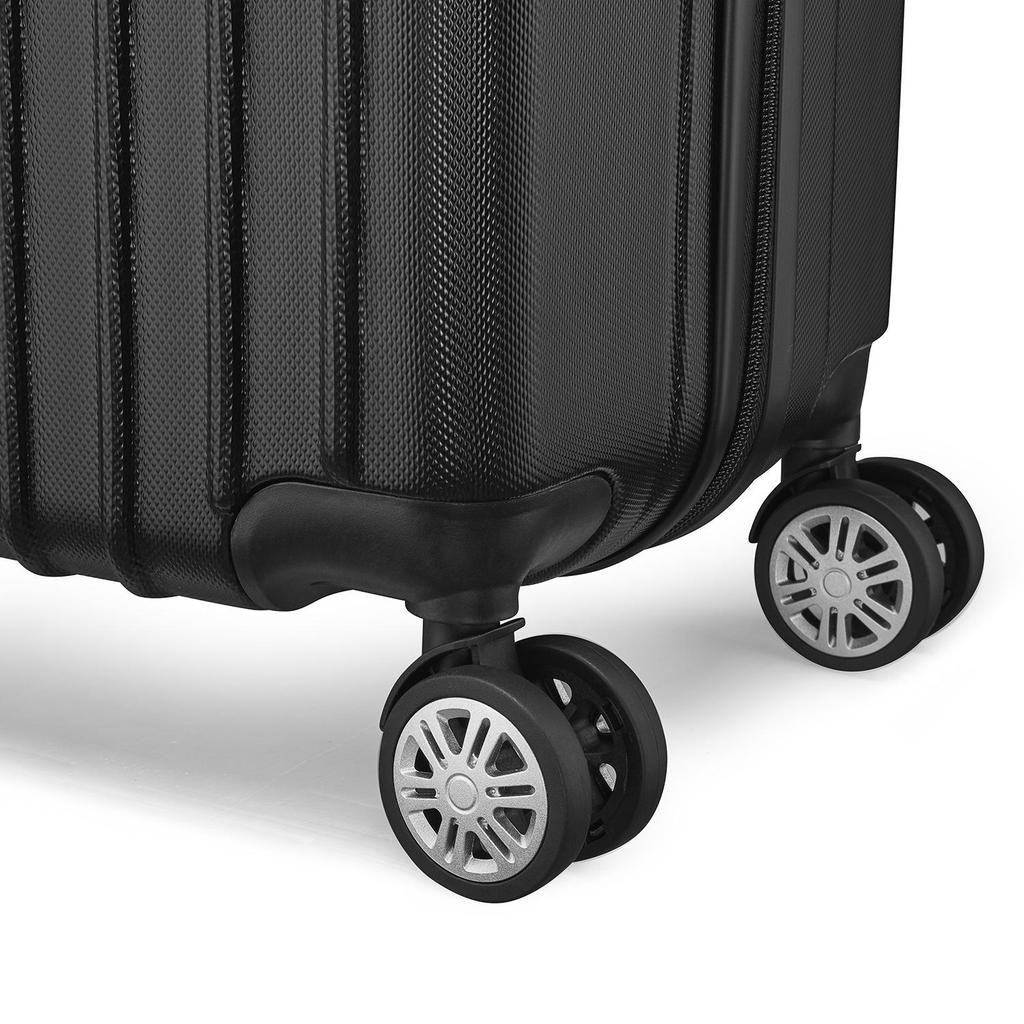 20-Inch Fixed Spot Corner Protector Trolley Luggage – ABS Travel Suitcase Bag with Printed Logo, Ideal As a Business Gift.