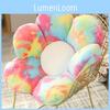 Mixed Colorful Flower Cushion Plush Toy Cushion Girl Office Comfortable Mat Gift