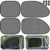 Tallew 4 Pack Car Window Shades Cling Sunshade for Sun Shade Baby Side Window Cover Automotive Window Sunshade Sun Protector Accessories Sun Shade