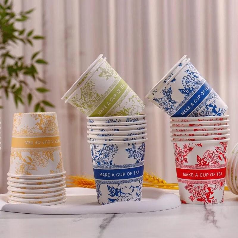 ZISIZ Disposable Paper Cups