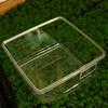 Flip Cover Type Reptile Carrier Box Plastic Lizard Grow Box  Tarantulas