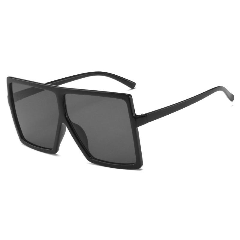 Stylowe Damskie Okulary Przeciwsłoneczne w Kwadratowej Oprawce z Metalowymi Zawiasami - Modny Europejski i Amerykański Design