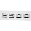 Car Rear Trunk Number Letter Sticker Tail Box Emblem Badge for Mercedes Benz E Class E300 E320 E350 E400 E420 E430 E500 E550 ooo1