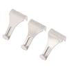 3Pcs S-Shaped Hooks, Various Styles Of Art Painting Exhibition Rail Hooks, Suitable For Gallery Image Hanging Systems