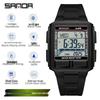 SANDA Teen's Luminous Waterproof Multifunction Sports Watch