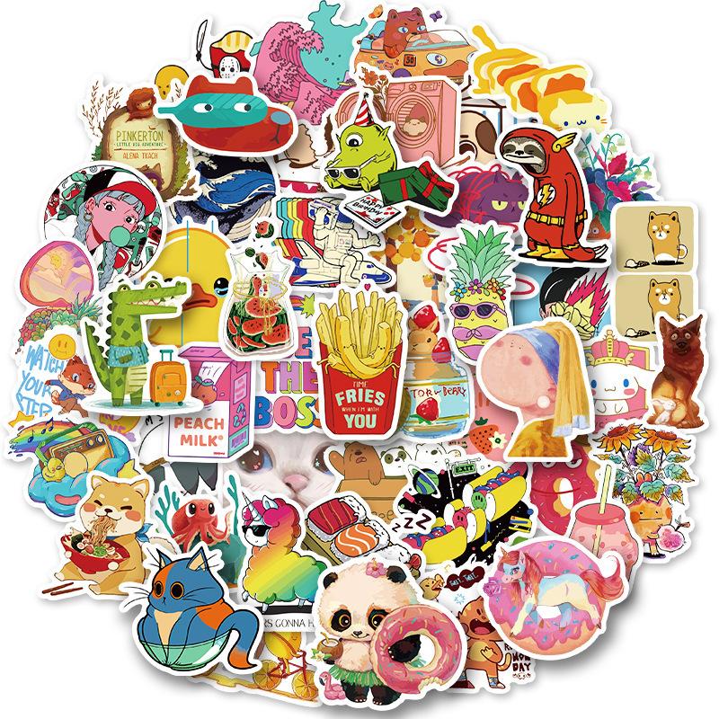 Small Animal Stickers, Cartoons, Cute Salamanders, Small Animals, Series Stickers