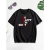 Europese maten Eenvoudig T-shirt met korte mouwen voor de zomer, Modieus T-shirt met ronde hals voor heren, Casual T-shirt, Casual Comfortabel Lichtgewicht Top