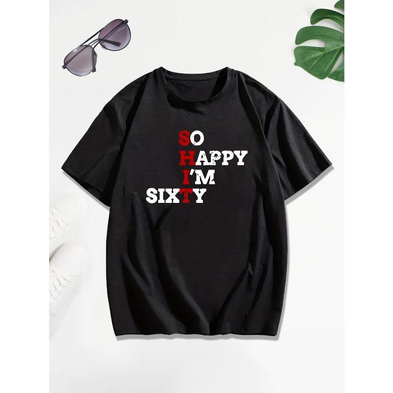 Europese maten Eenvoudig T-shirt met korte mouwen voor de zomer, Modieus T-shirt met ronde hals voor heren, Casual T-shirt, Casual Comfortabel Lichtgewicht Top