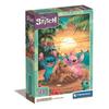 Puzzle 500 Pieces Stitch Compact, For Children from 3 Years Old, Theme Cartoons, CLEMENTONI