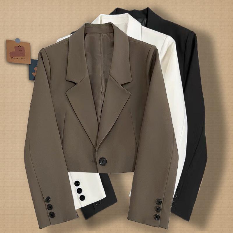 Women's Short Blazer Jacket: 2025 Spring/Autumn Fashion Trend