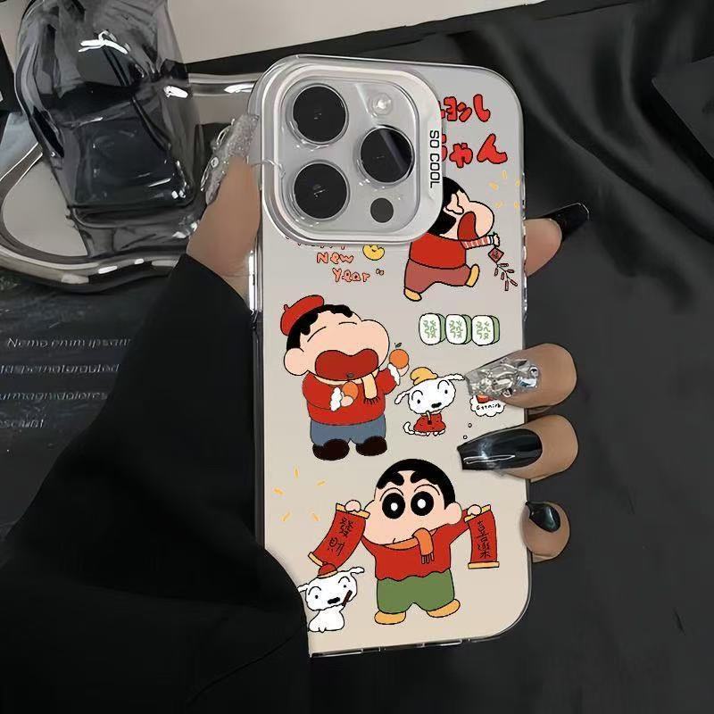 The New Cartoon Is Suitable for Iphone17 Mobile Phone Case Apple 15promax/14 Anti-drop 13pro/12/cute 16.
