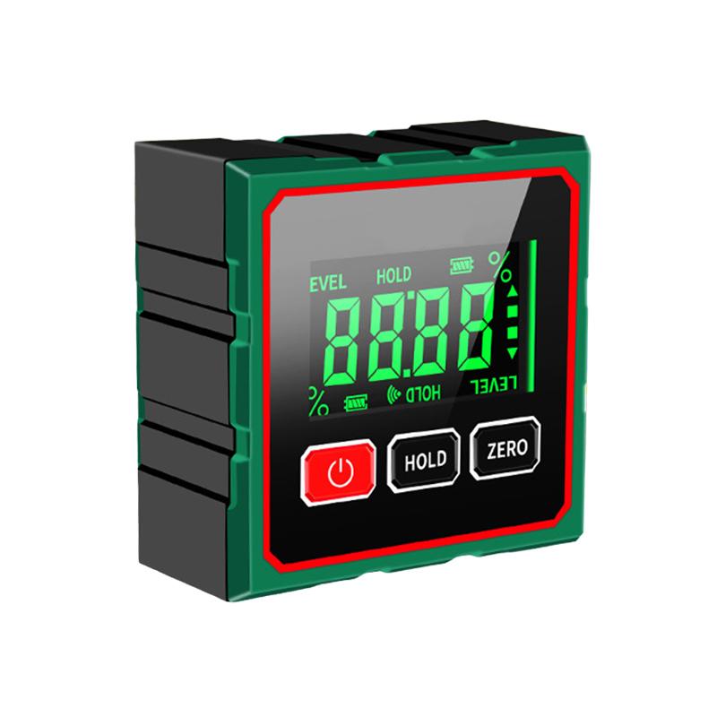 

Professional Magnetic Digital Angle Gauge Laser Level Ruler Inclinometer USB Rechargeable for Geological Dip Measurement No Laser