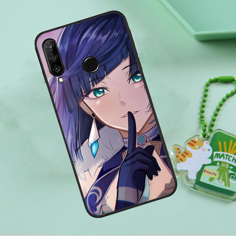Yelan Genshin Impact For Huawei Nova 12i 12s 7i 8i 11i 9 10 SE Y90 Y60 Y70 Y72 Y61 Y91 P30 P40 Lite P60 Pro Case