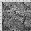 oneOone Cotton Flex Medium Gray Fabric Abstracts Diy Clothing Quilting Fabric Print Fabric By Yard 40 Inch
