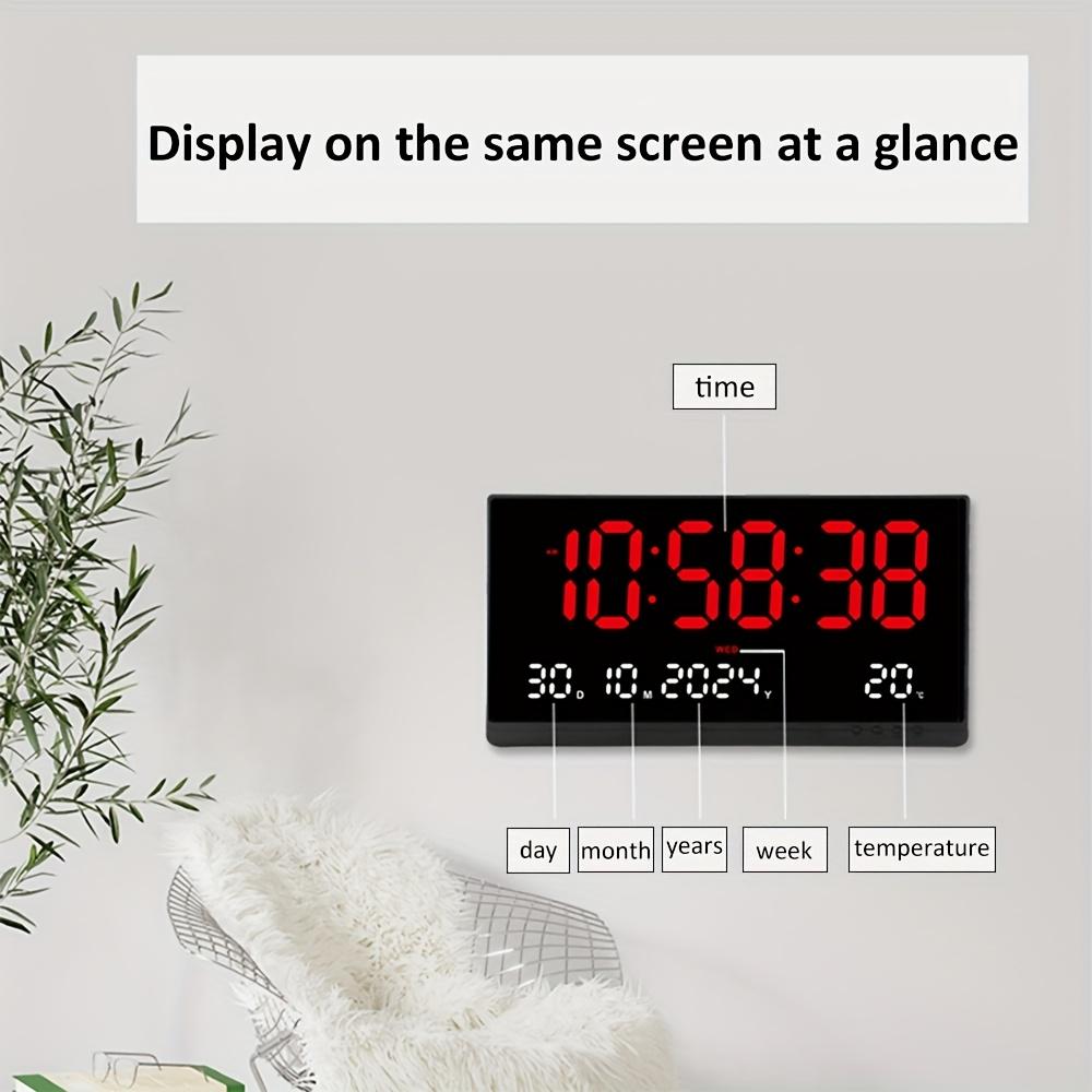 Multifunctional LED Simple Digital Electronic Wall Clock