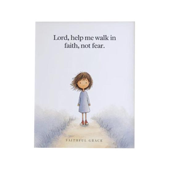 

Господь, будь моим миром сегодня Настенное искусство Нейтральный Псалом Настенный плакат Духовная цитата из Библии Настенное украшение для детской комнаты C 1