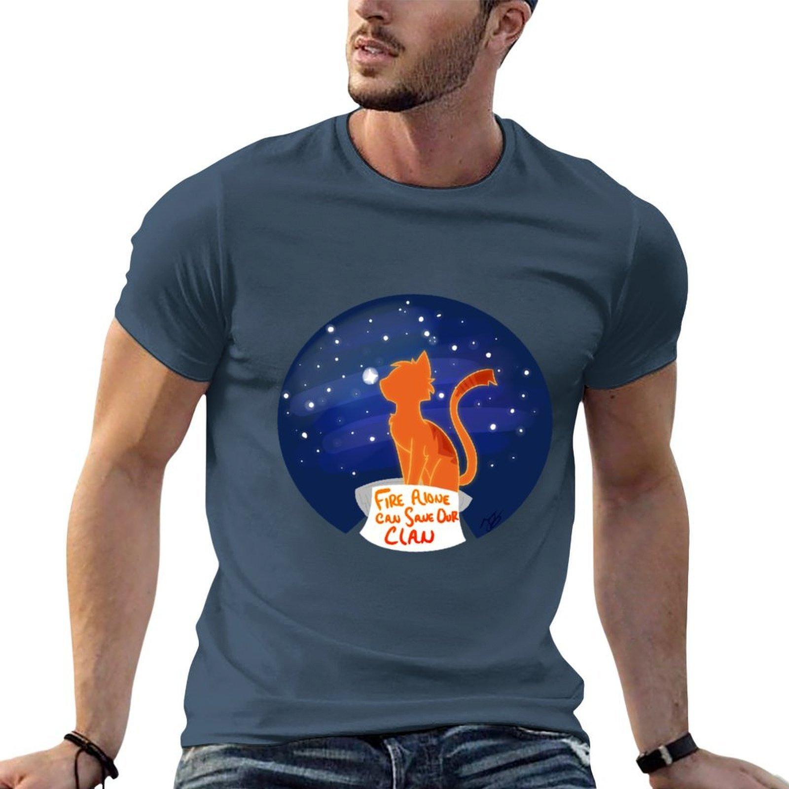 Fire Alone Tshirt Anime T Shirts For Unisex Cotton Tshirt 100 Funny T Shirts Cotton Tshirt S