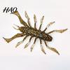 Predators Fishing Baits 8Pcs 6cm/2.8g Bionic Insect Soft Bait, Slow Sinking Floating Artificial Lure, Lure Swim Bait for Freshwater Saltwater