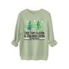 Tree Tops Glisten Kids Thick Sweatshirt Comfortable Fashion Printed Pullover
