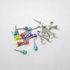 Dental Polishing Brush Set: 100 Multicolored Bowl-Shaped Brushes