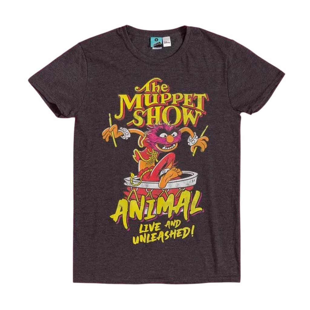 The Muppets Unisex Adult Animal Live And Unleashed T-Shirt