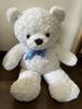[USED] Lovely Rose Bear Striped Teddy Bear (Available for Immediate Purchase)