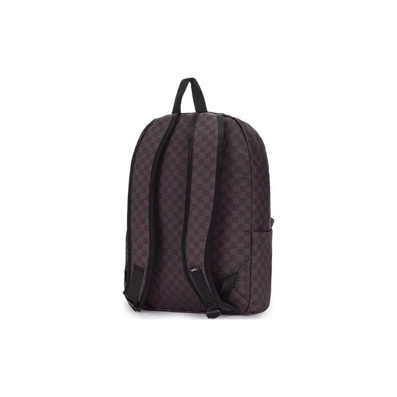 Vans Old Skool Recycled Polyester Backpack Regular Unisex Black With Charcoal Accents Vans VN000H4XBA5