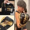 Raytos Boxing Gloves 8oz 10oz 12oz Breathable Kickboxing Training Gloves Punching Gloves MMA Gloves Sandbag Karate Mitts Stress Relief Lack of