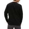 VANS Tops Classic Crew Sweatshirt Sweatshirt with Ribbed Sleeves and Fleece Lining Crew Neck Dance Skateboard Street Casual Black X Men's (L, White)