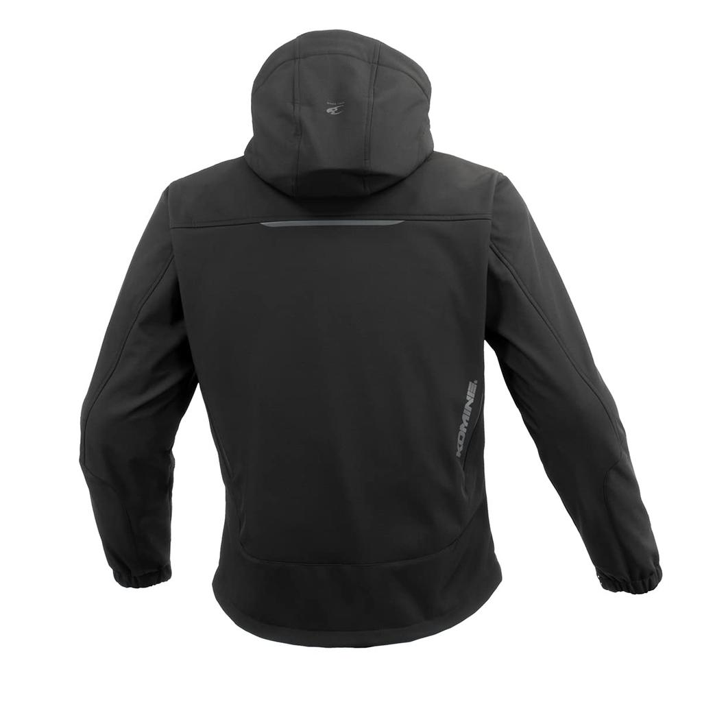 Motorcycle Jacket Protective Soft Shell Winter Parka IFU Neo Black L [KOMINE] - JK-5792 07-5792