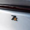 For ZEEKR 7X 2025+ Tailgate Logo Decoration Stickers Metal Material Lettering Styling Emblem Exterior Upgrade Car Accessories