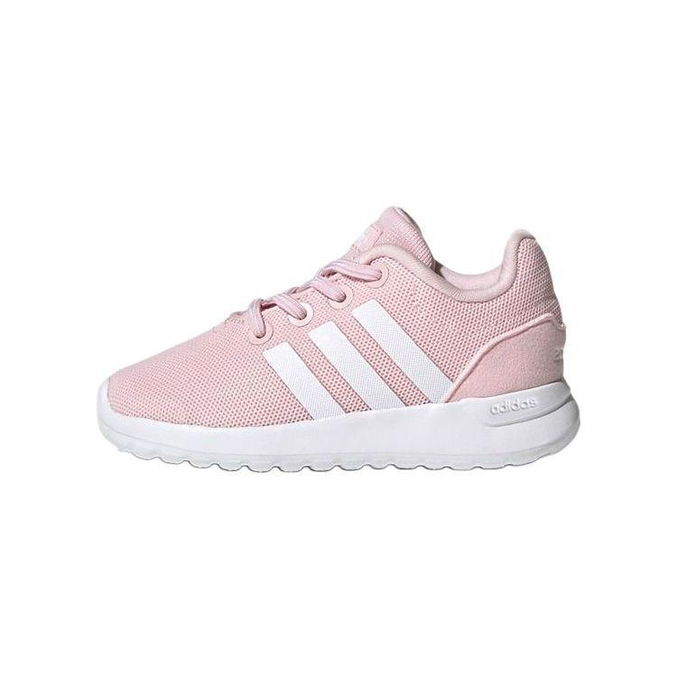 adidas Neo Lite Racer Cln 2.0 Comfortable Durable Low-Top Walking Shoes Baby Shoes Pink GZ7754