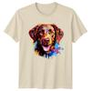 Colorful Dog Face TShirt Pet Portrait Dog Lover Gift For Him And Her