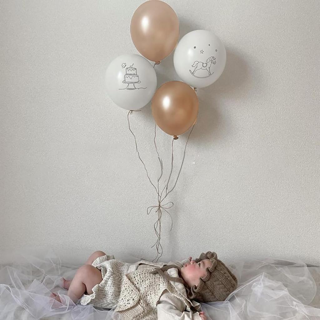 Set di decorazioni per il 100° anniversario, set da 9 pezzi, happy100days, decorazione con palloncino per il 100° anniversario (B)